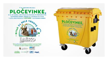 zabojnik, smetnjak za pločevnike